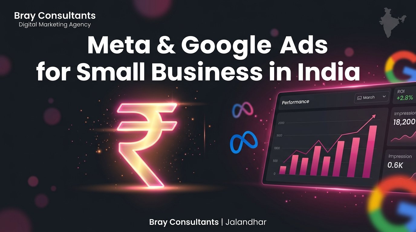 How to Run Meta and Google Ads for Small Business in India